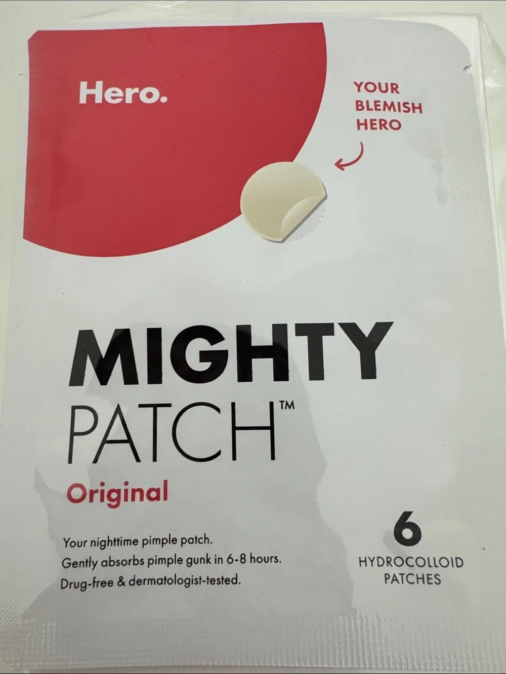 Hero Mighty Patch Original Hydrocolloid Pimple Patches - NWT